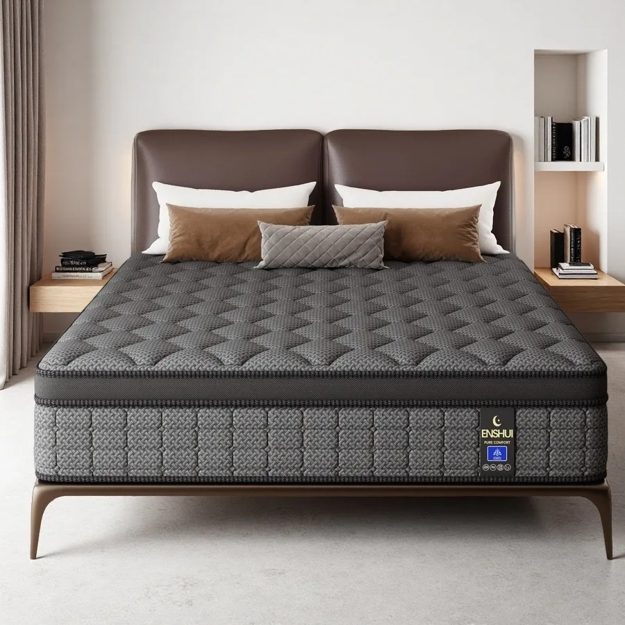 12/14 inç Hafızalı Köpük Hibri - Memory Foam Mattress In A Box Queen incelemesi ve fiyatı
