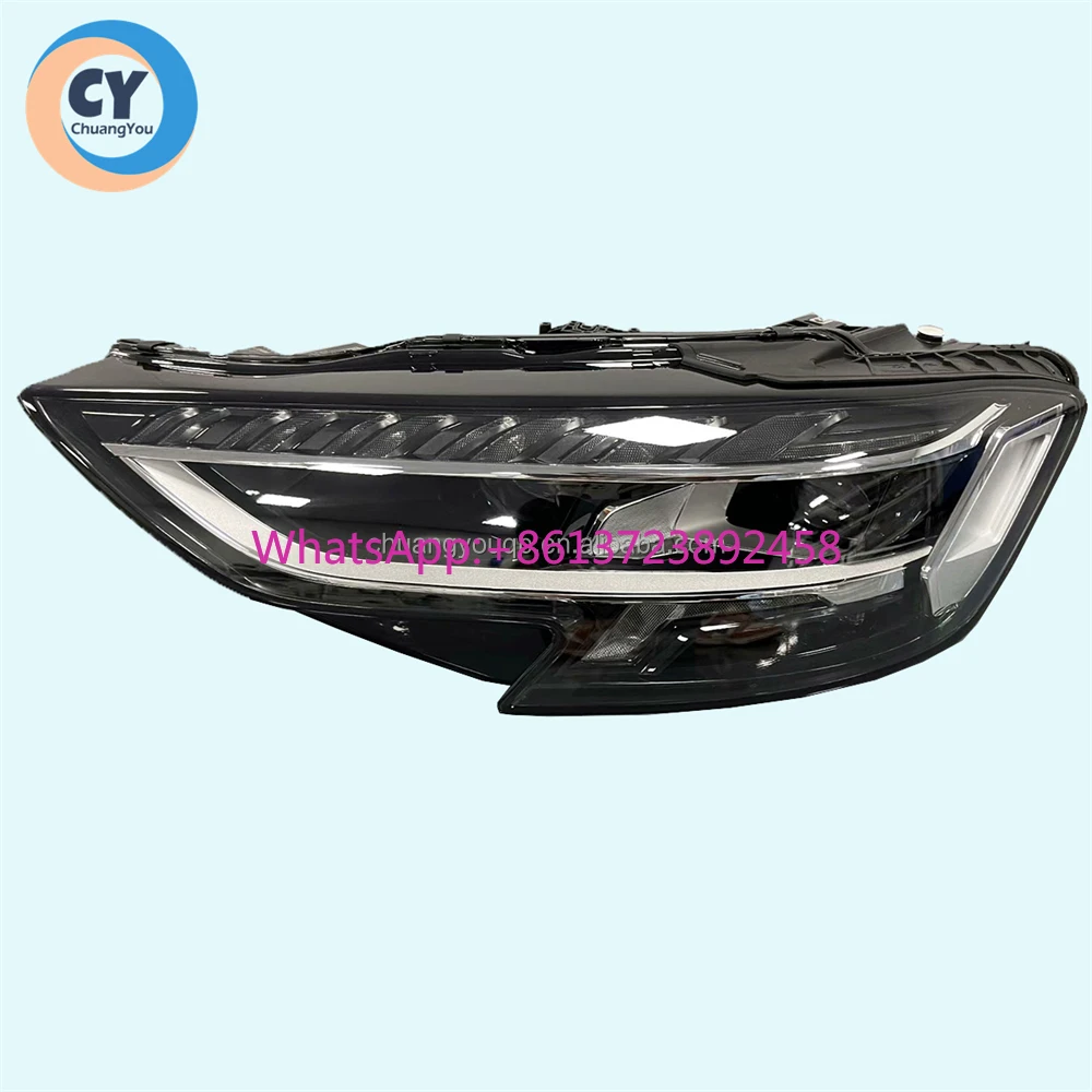 

For Audi A8 S8 Smart Digital Headlight Original 2023 2024 2025 Lamp Laser Matrix LED Headlamp New-style D5 Intelligent Car Light