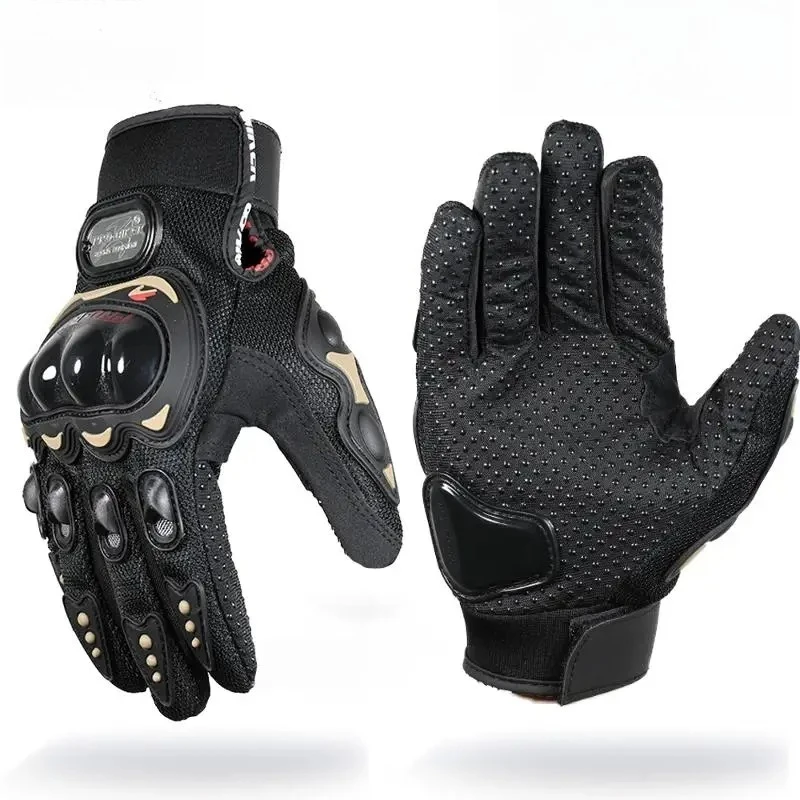 أسلوبك، مدرع. قفازات ريترو كاملة الأصابع مع حماية للمفصل وراحة اليد - رائعة وآمنة.