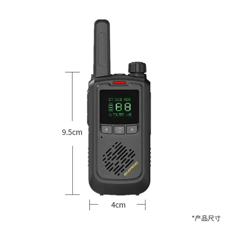 

Best BAOFENG BF-T17 Walkie-talkie Light And Thin Outdoor Small Handheld Car Wireless Handset Civilian Mini