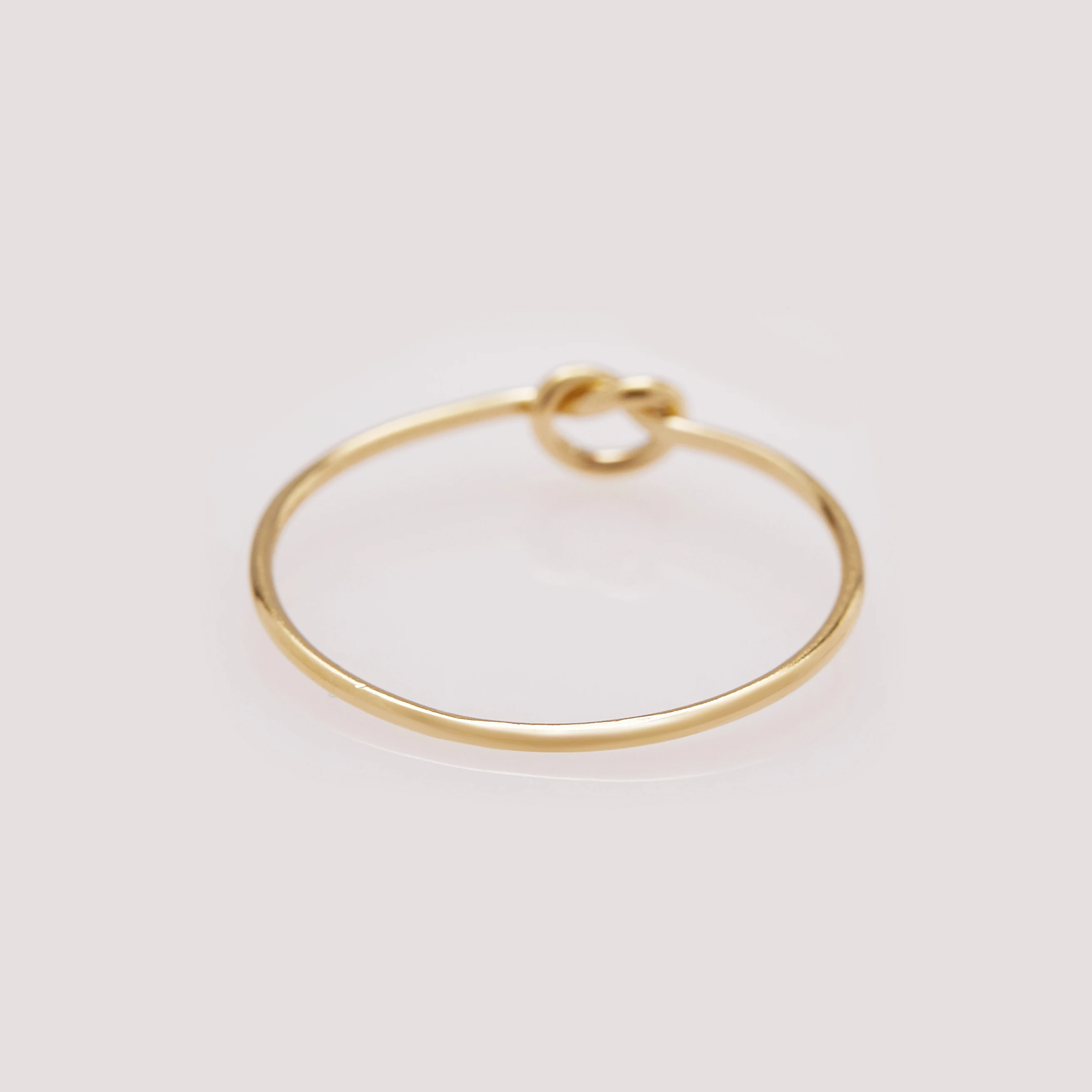 1 Stuks 1Mm Draad Liefde Knoop 14K Goud Gevulde Ring, Minimalistische Ring, Goud Gevulde Dunne Knoopring, Stapelbare Ring, Diy Ring Benodigdheden 1294742