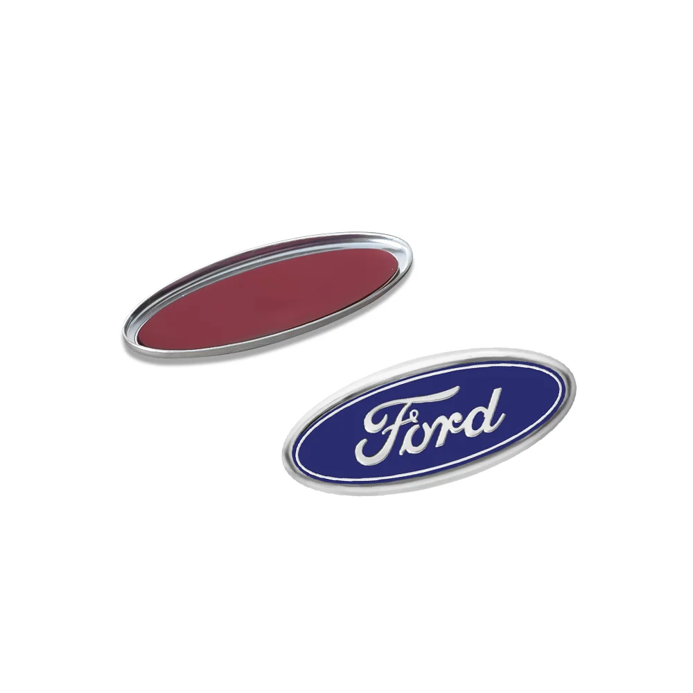 Car Styling Steering Wheel Center Emblem Sticker Center Cover For Ford Fiesta Mondeo Explorer Escape Shelby Fusion Mk5 Mk7 Kuga view 3