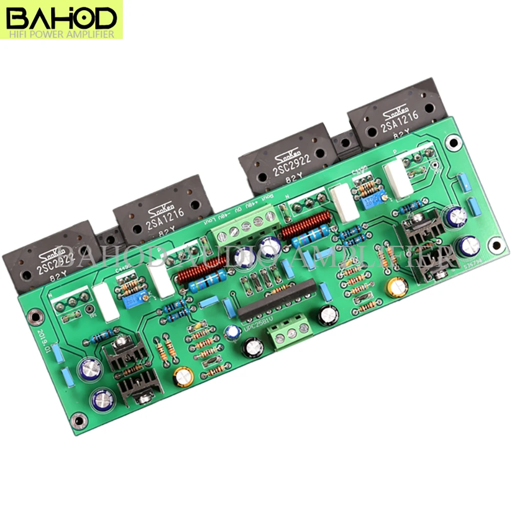 BAHOD 150W*2 Amplifier Board C2922/A1216 HiFi Home Audio Sound Amplifier MJE243/MJE253 Home Theater DIY