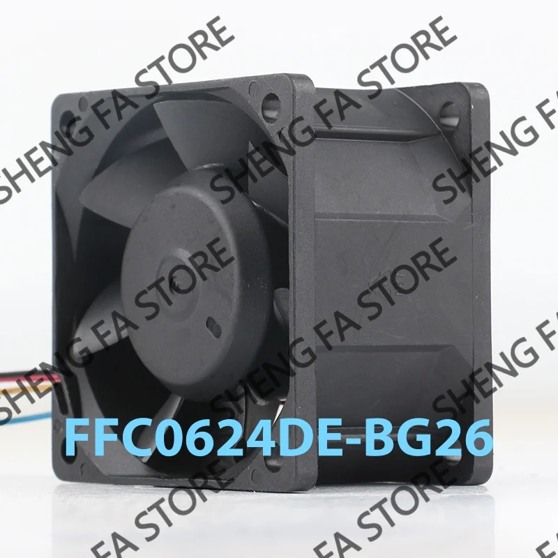 AC EC 6038 60X60X38MM 6CM cooling fan FFC0624DE Delta 5V 12V 48V DC 24V 1.25A large air velocity measurement double ball silent