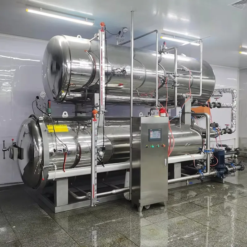 High Temperature Sterilizer Food Cooker Stainless Steel Autoclave for Tin Cans Glass Jar Bags Food