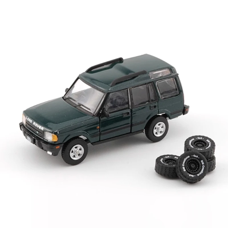 

BMC масштаб 1:64 1998 LR Discovery 1 внедорожник из сплава, имитация модели автомобиля, статическая коллекция, украшенные праздничные подарки, игрушки, сувенирный подарок