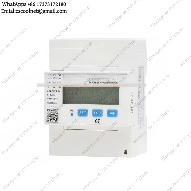 DIN Rail Energy Meter CHINT DDSU666 DTSU666 RS485 Single Three Phase