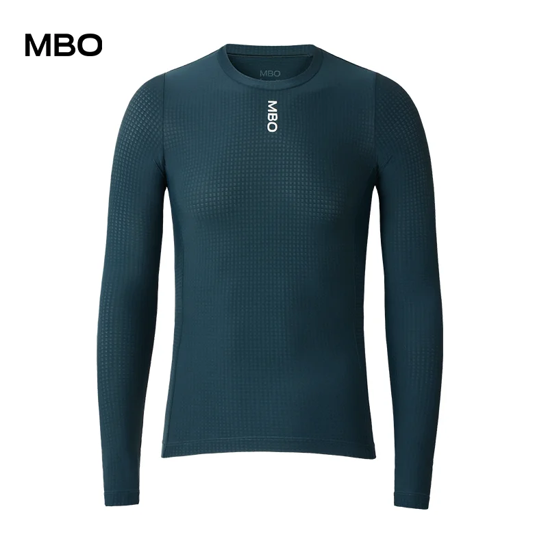 MBO Cycling Men's Base Layers Thermal Cycling Underwear Winter Man Second Skin Cycling Undershirt Bottoms Fleece Vest MTB B140