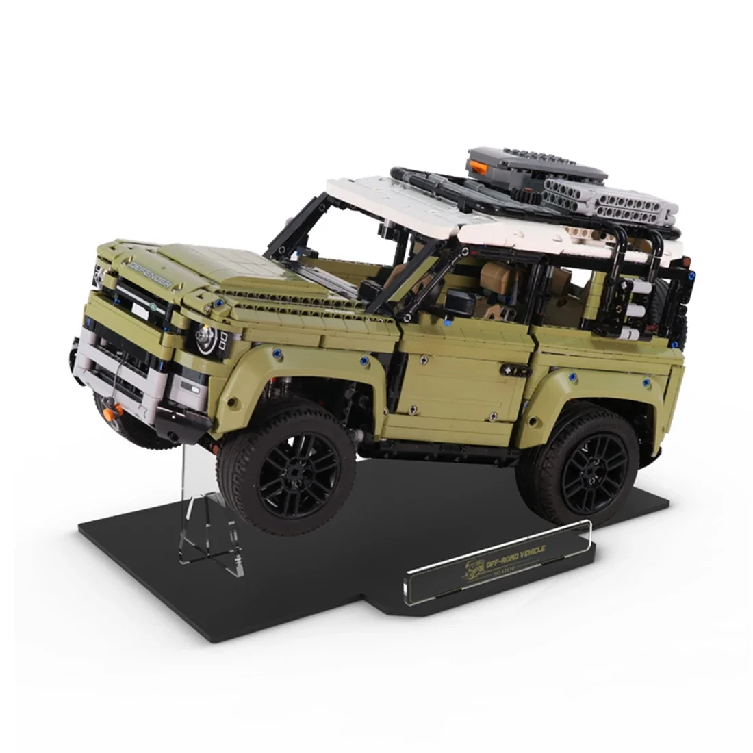 

Acrylic Display Stand for Lego 42110 Tech Land Rover Defender 42110 Building Blocks Display Stand Only Decorative Shelves