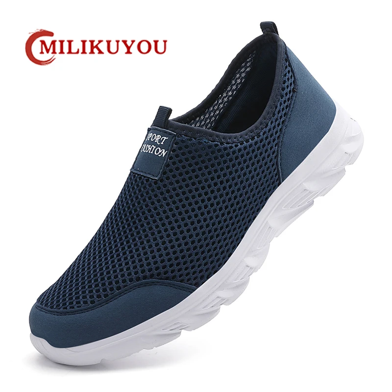 Men's Sneakers Lightweight Shoes Men Flat Slip On Walking Sneakers Male Quick Drying Wading Shoes Loafers 2023 Summer Man Shoes