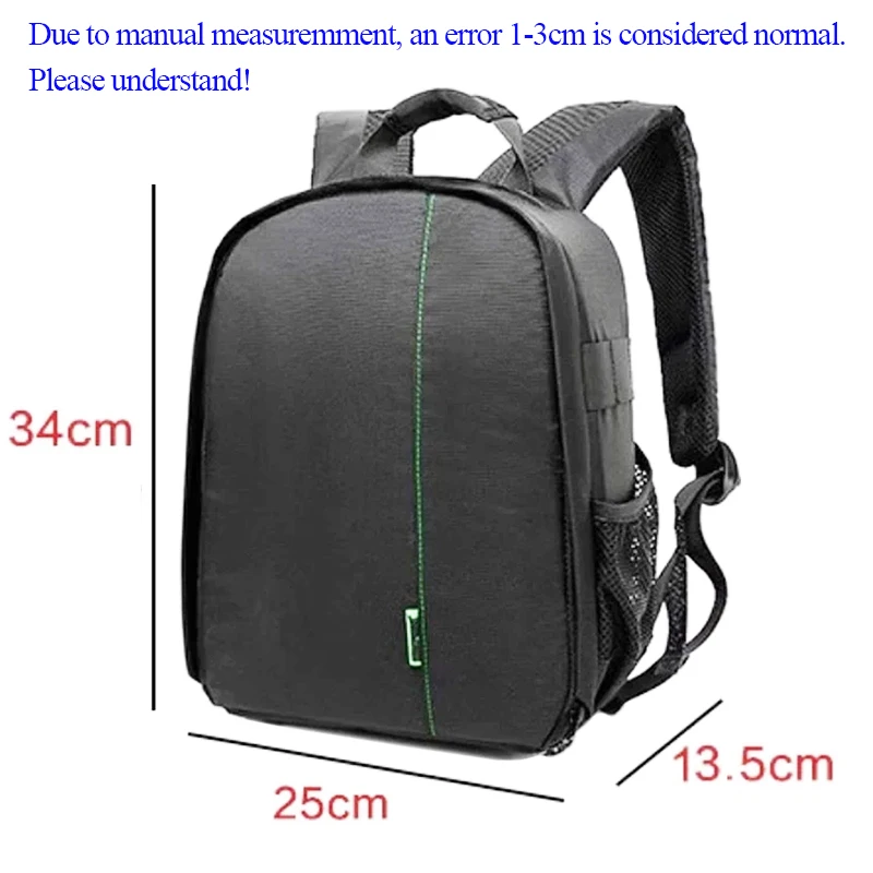 Outdoor Camera Backpack Video Digital Shoulder Camera Bag Waterproof Photo Knapsack Case DSLR For Canon Nikon Sony Olympus Fuji