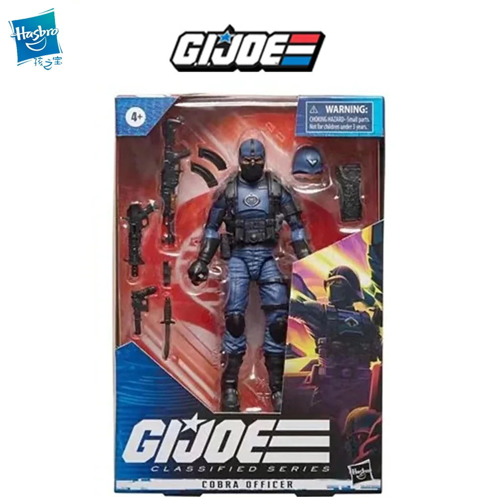 

Hasbro G.I.JOE Classified Series COBRA OFFICER 6 Inches 16Cm Action Figure Anime Model Children's Toy Gifts Collect Toys