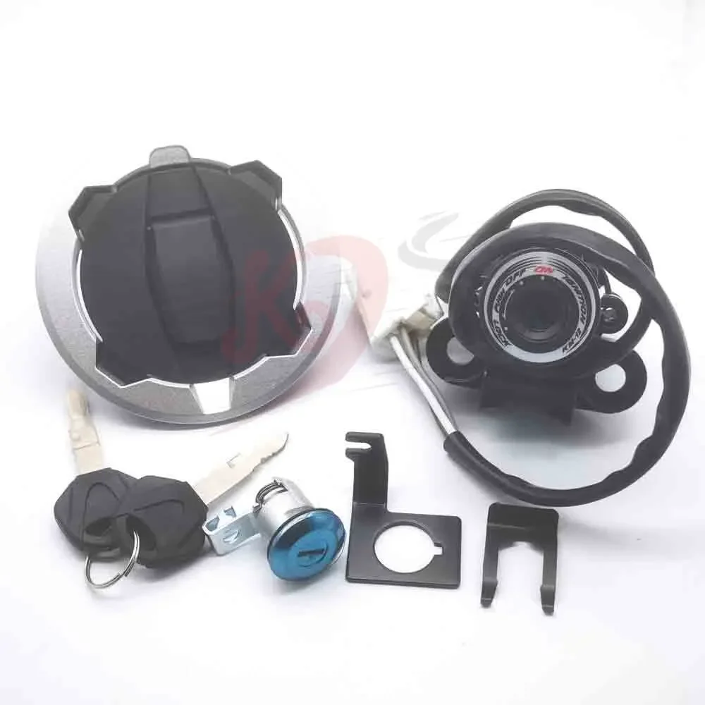 

Ignition Switch Gas Cap Seat Lock Set For Kawasaki Ninja 650 Z650 2017-2023 2018 2019 2020 2021 2022