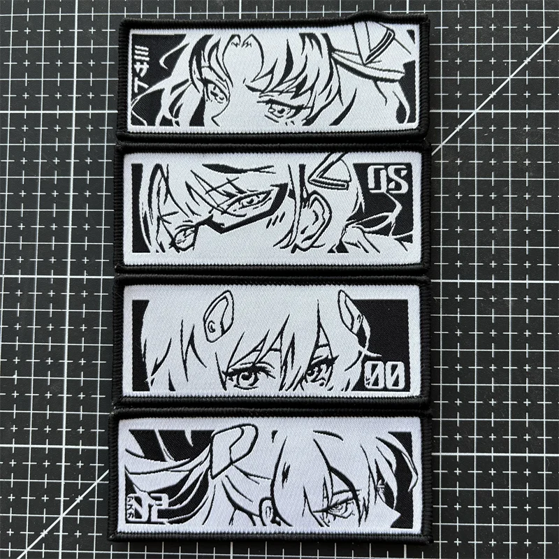 Parche velcro bordado Evangelion Asuka Rei para mochila táctica - imagen 2
