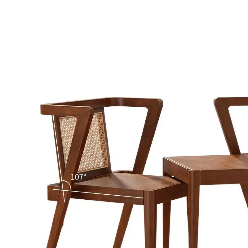 

Balcony small tables and chairs rattan solid wood casual tea table Internet celebrities reading and drinking tea outdoor courtya