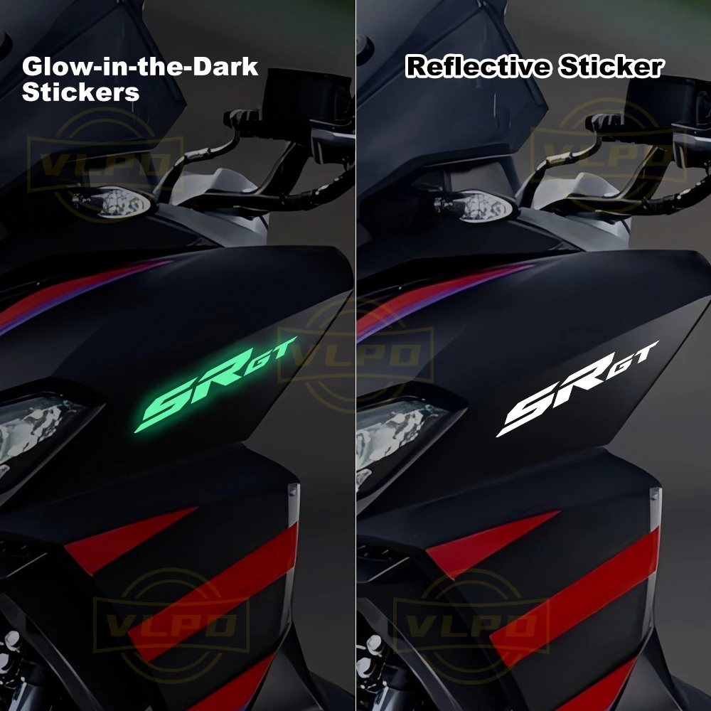 Motorfiets Sticker Waterdichte Sticker voor Aprilia SR GT 125 Stickers SRGT 200 Accessoires decals 2022 2023 2024