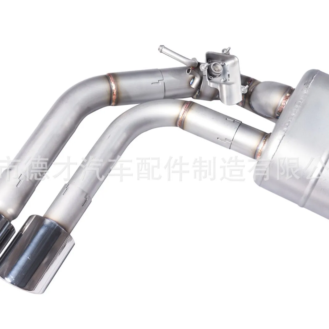 아우디 S3 2.0T 차량에 GFC 중간 및 테일 전자식 밸브 배기 사운드 시스템 업그레이드 및 개조 배기 파이프 장착에 적합합니다.