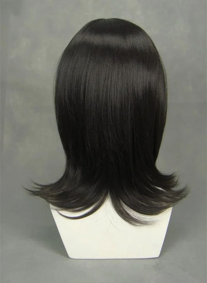 Bleach Kuchiki Rukia Cosplay Wig Short Curly Heat Resistant Synthetic Hair Halloween Costume Anime Party Wigs image 5