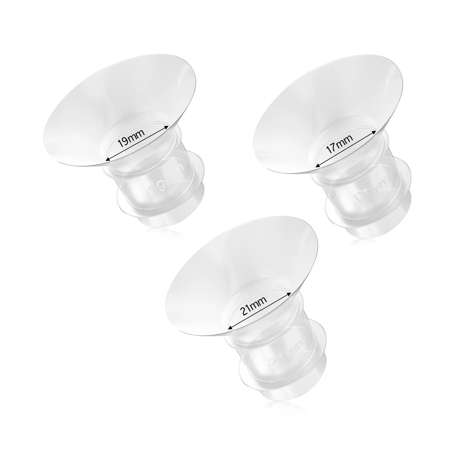 

Breast Milk Pump Flange Inserts Breast Converter Practical Breast Pump Replacement 21mm flange insert flange inserts for spectra