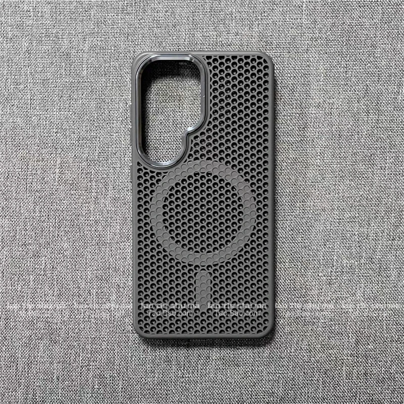 Case For Samsung Galaxy A57 A56 A55 A54 A37 A35 A27 A26 A17 A16 5G For MagSafe Magnetic Cooling Honeycomb Mesh Protective Cover