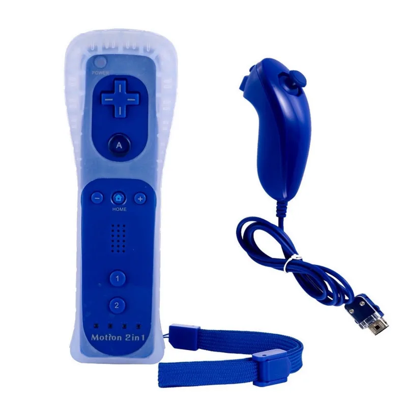 Pack Wiimote + Nunchuck   *COMPATIBLE*  [Wiimote + Nunchuck] Blue