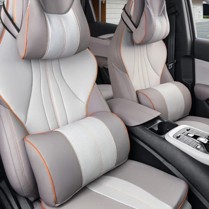 

Car Sports Seat Headrest Waist Pillow Neck Pillow Comfortable Breathable Car Interior Accessories For BYD Song Pro DMI 2020-2025