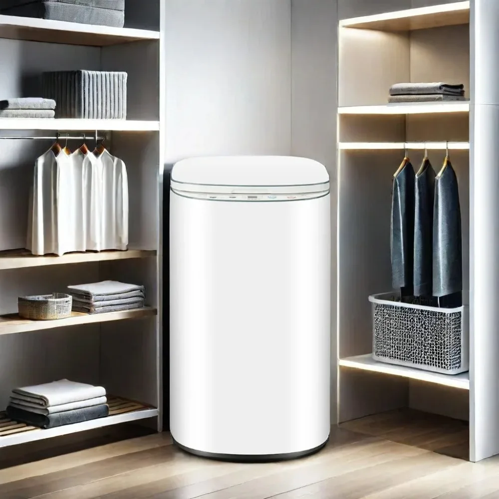 3.5KGS Fully Auto Mini Top Loading Washing Machine Single Tub Baby Clothes Home Car Hotels Outdoor Use Electric Power New