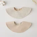Beige apricot grid