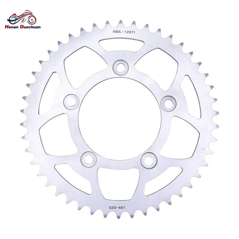 

520-46T Motorcycle Rear Sprocket For Ducati 800 Scrambler 821 Monster 14-2020 400 Scrambler Sixty2 899 Panigale 797 797+ Monster