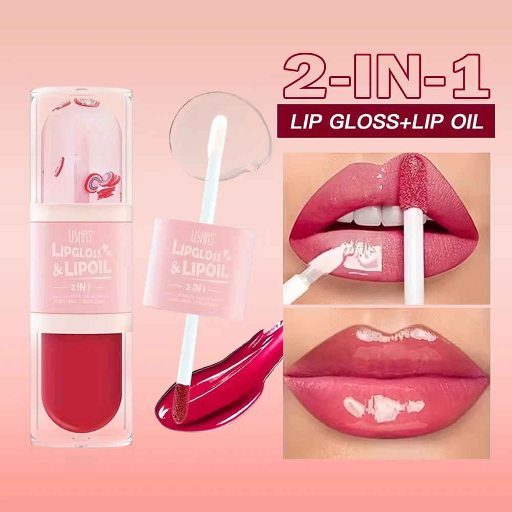 

12 Colors Waterproof Lip Gloss Long Lasting Moisturizing Lip Oil Hydrating Non-stick Cup Lip Glaze Lipsticks Makeup Cosmetic.