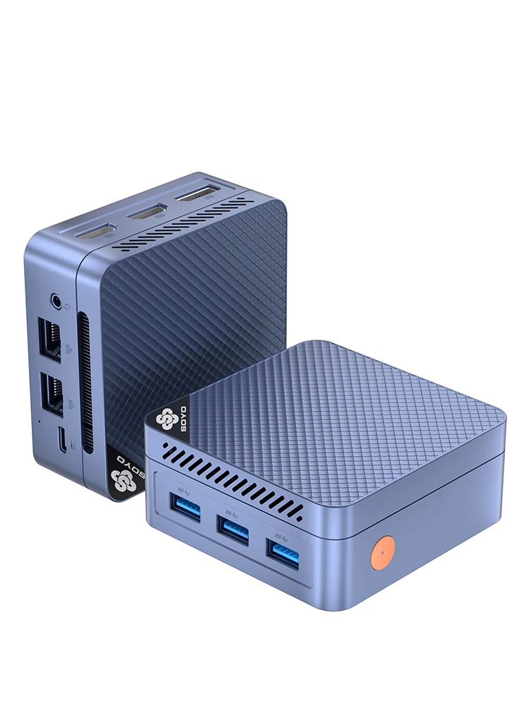 SOYO Mini PC Intel N150 CPU 12GB DDR5 RAM 512GB M.2 SSD Desktopcomputer 4K Dual HDMI/USB3.2/WiFi 5/BT5.0 voor kantoorzaken - afbeelding 2