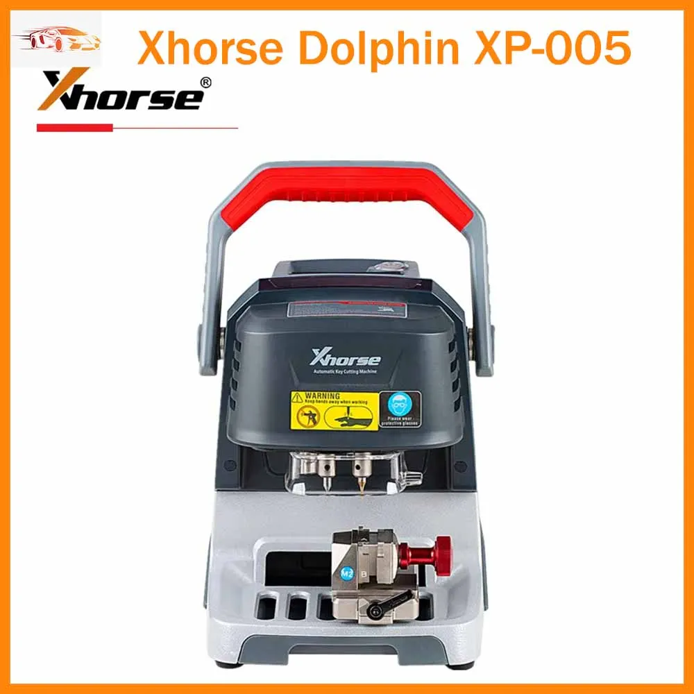 Xhorse Dolphin XP-005 XP005 Key Cutting Machine Multi-Language Cut Sided/Track/Dimple/Tibbe Key pk XP005 brasil