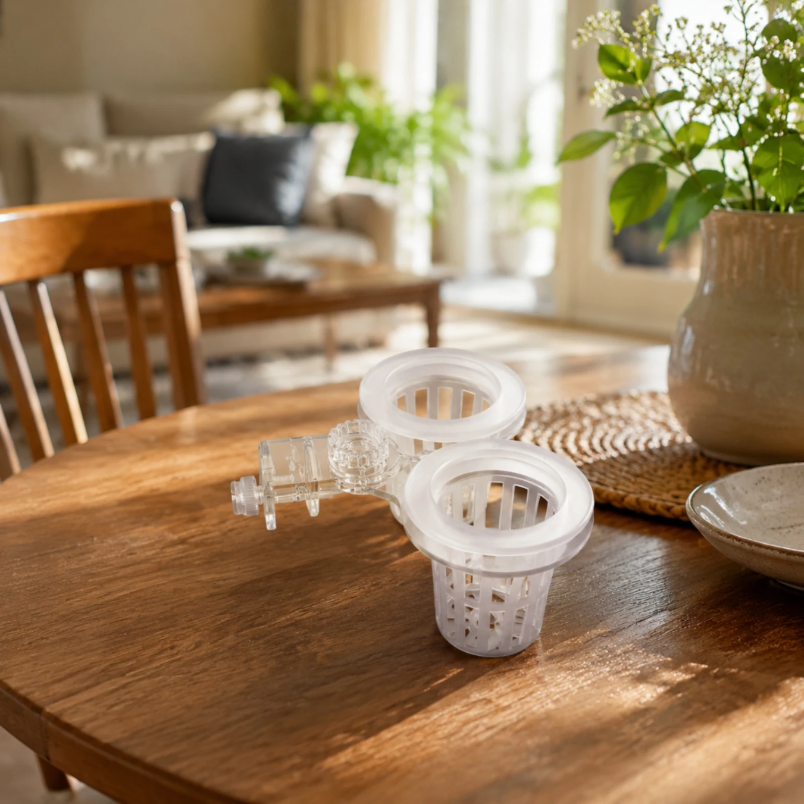 Aquatic Habitat Sweet Potato Planter High Clearness Aquatic Habitat Hydroponic Pot Aquatic Fish Habitat Plant Pot Water