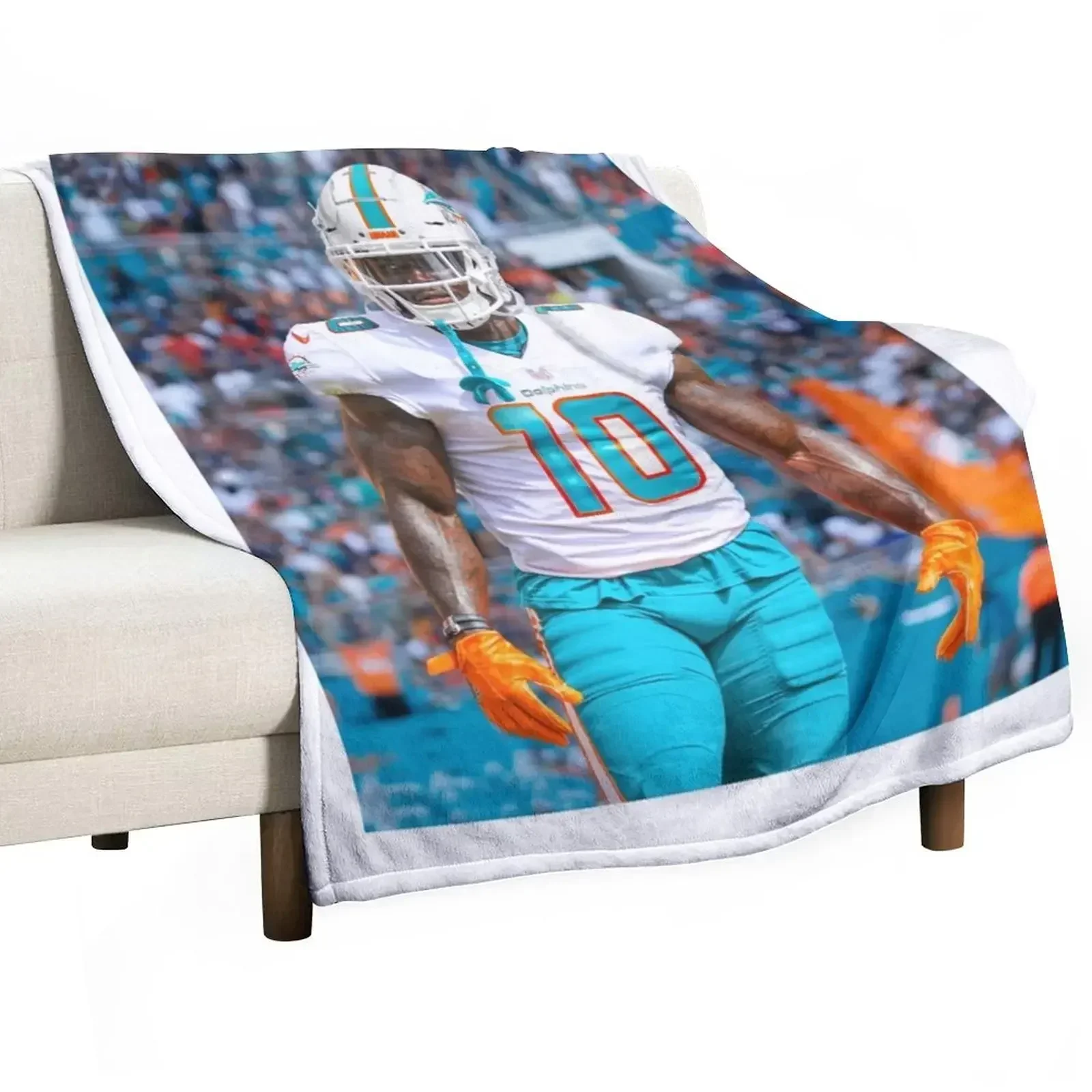 

Tyreek Hill Throw Blanket Decorative Throw manga Blankets