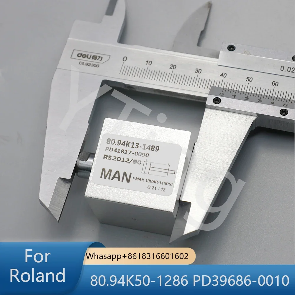 Roland Printing Press Accessories R705 704 700 Front Gauge Cylinder 80.94k50-1286 PD39686-0010