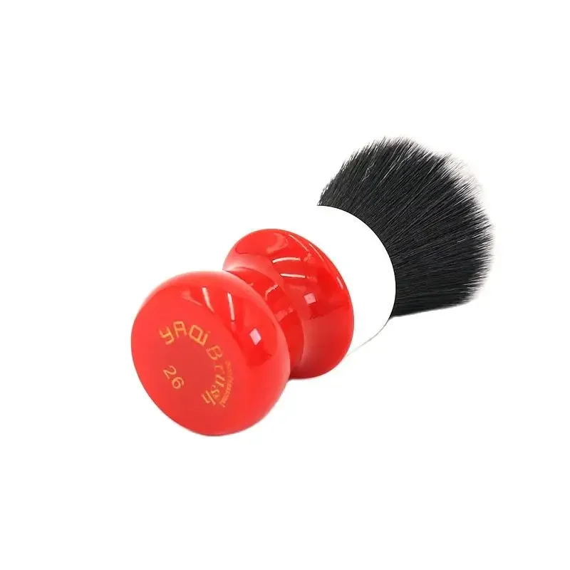 Yaqi 26mm Ferrari Rough Complex White Version mens Shaving Brush With Tuxedo Knot