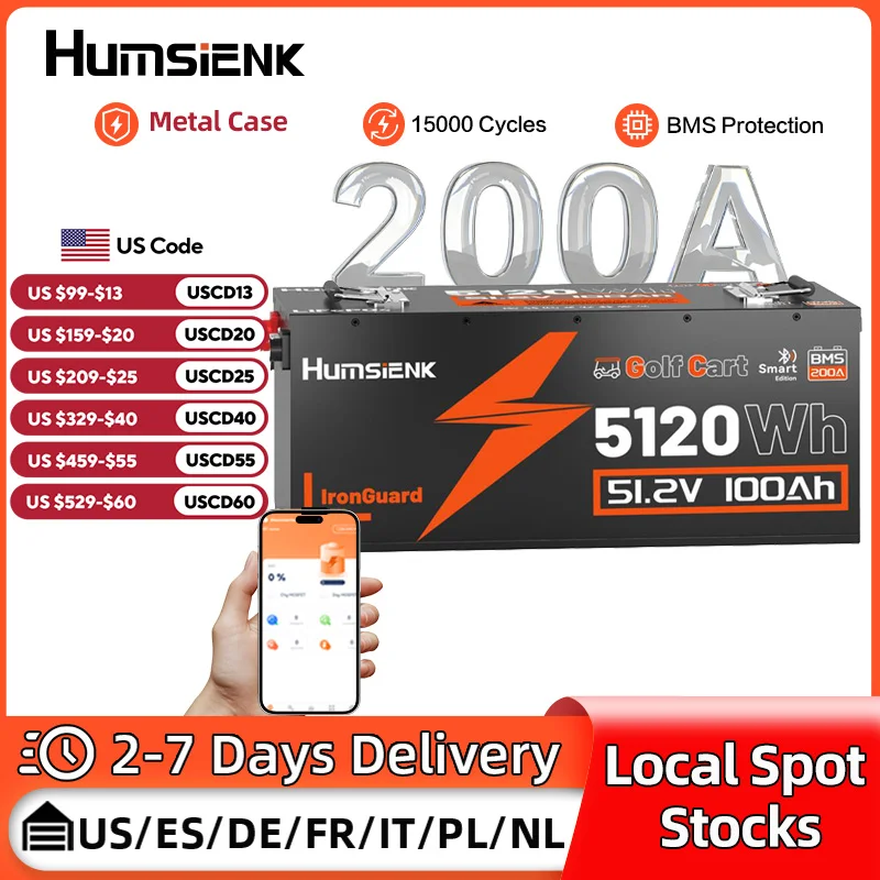 Humsienk 48V 100Ah …
