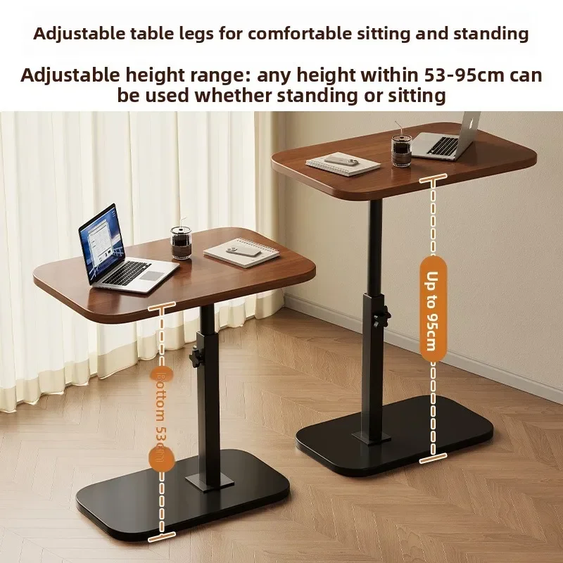 Household Goods Movable Lift Coffee Table Living Room Sofa Side Table Mini Tea Table Bedroom Bedside Computer Table