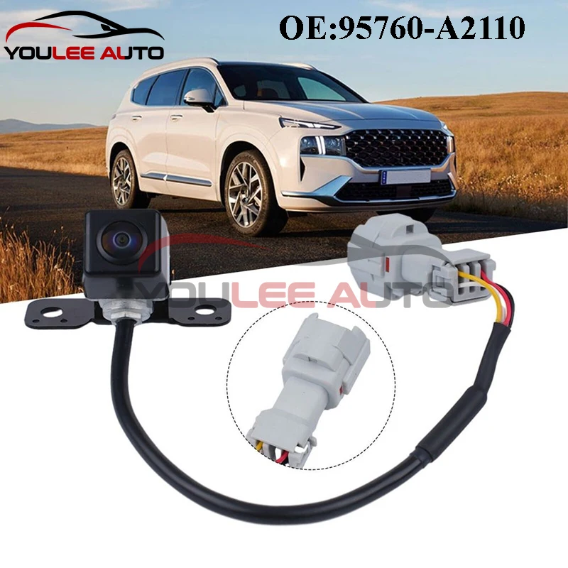 95760-A2110 95760A2100 Car Rearview Backup Parking Camera For Hyundai Santa Fe 2013-2016 / KIA Ceed 2012-2016 Auto Parts