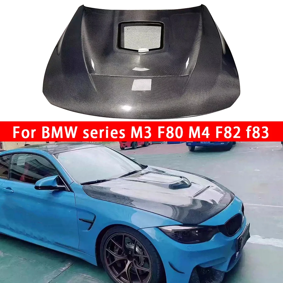 

Для BMW M3 F80 M4 F82 F83 крышка капота из углеродного волокна крышка капота Автомобильного головного убора крышка капота 2014-2020 комплект обновления кузова