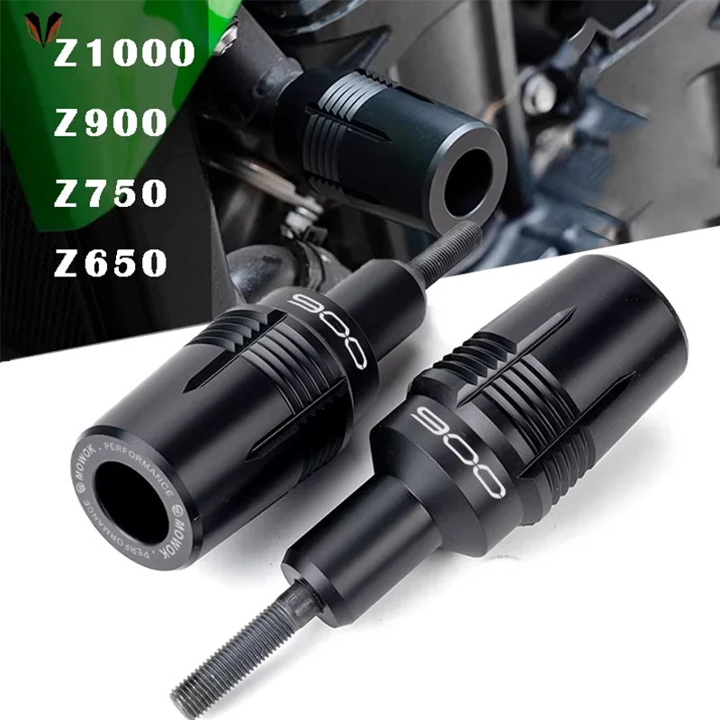 

For Kawasaki Z900 Z650 Z1000 Z400 NINJA 650 400 zx6r Z750 Z 900 Motorcycle Falling Protection Crash Protectors Frame Sliders