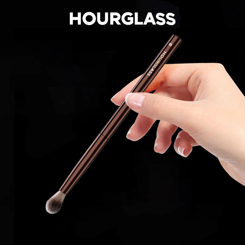 Hourglass Makeup Brush- No.6 Tapered Blender Brush Soft and Skin-friendly Fiber Hair Fashion Design Single Eye Brush