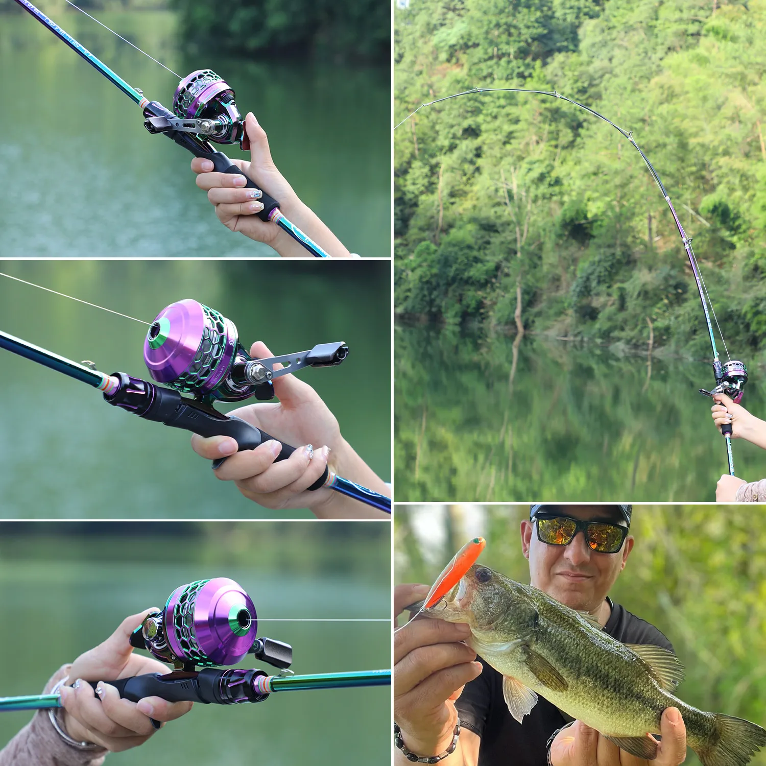 Sougayilang Spincast Fishing Reel 3.9:1 High Speed Left and Right Hands Are Interchangeable with PE Braided Fishing Line Pesca - AliExpress 18 Sougayilang Spincast Fishing Reel 3.9:1 High Speed Left and Right Hands Are Interchangeable with PE Braided Fishing Line Pesca - AliExpress 18