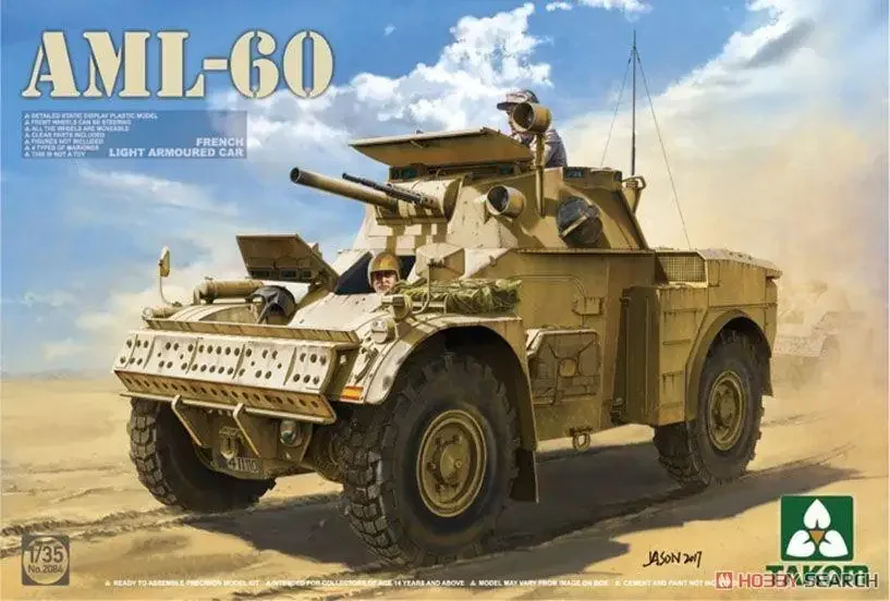 Takom 1/35 2084 French Light Armoured Car AML-60