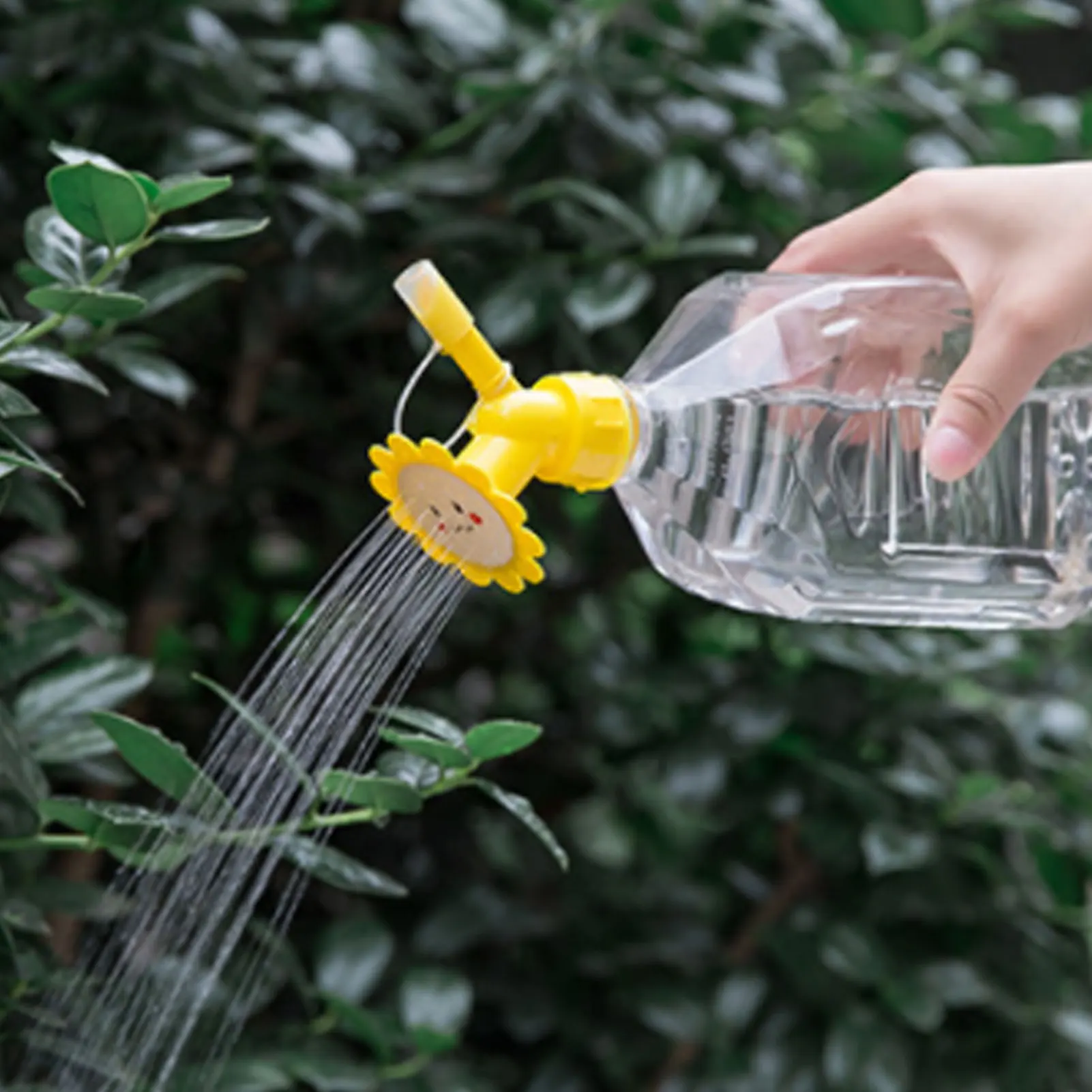 Home Garden Flower Plant Water Sprinkler For Flower Waterers Bottle Watering Cans Sprinkler 2 In 1 Plastic Sprinkler Nozzle