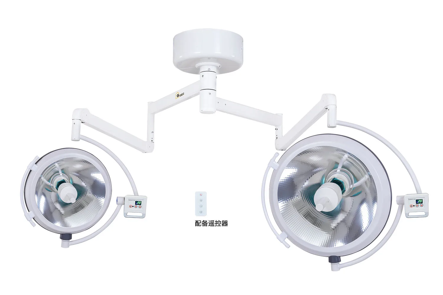 Veterinary Medical Shadowless Lamp KDZF700 500 Double-Head Surgical Shadowless Lamp Ceiling LED Shadowless Operating Lamp