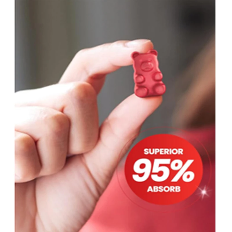 Iron for Women Gummies, 25mg Iron Supplement for Anemia, Containing Multivitamins, Zinc, Selenium, Iodine