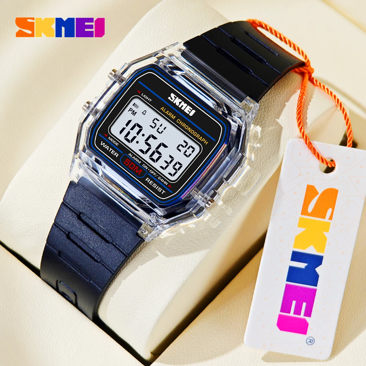 

SKMEI женские цифровые часы для мужчин и женщин модные водонепроницаемые наручные часы для женщин будильник повседневные часы с хронографом Relogio Feminino