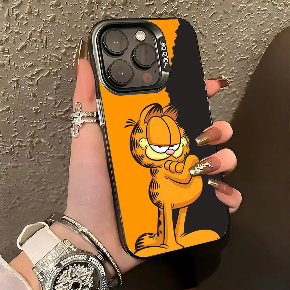 Cover Per IPhone 7 / IPhone 8 / SE 2020 – Custodia Semi-Rigida Con Stampa Garfield Espressivo - 3