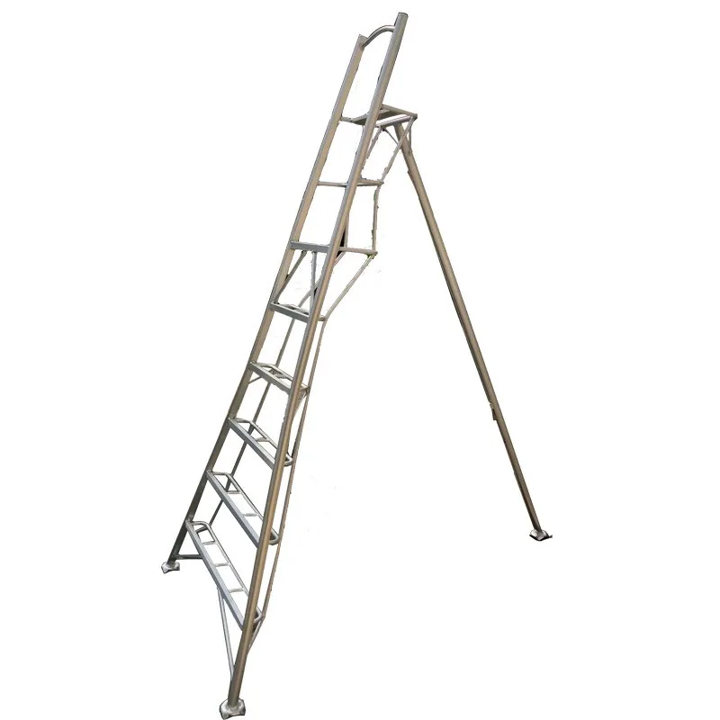 Garden utensils tripod ladder, orchard picking horticultural pruning ladder